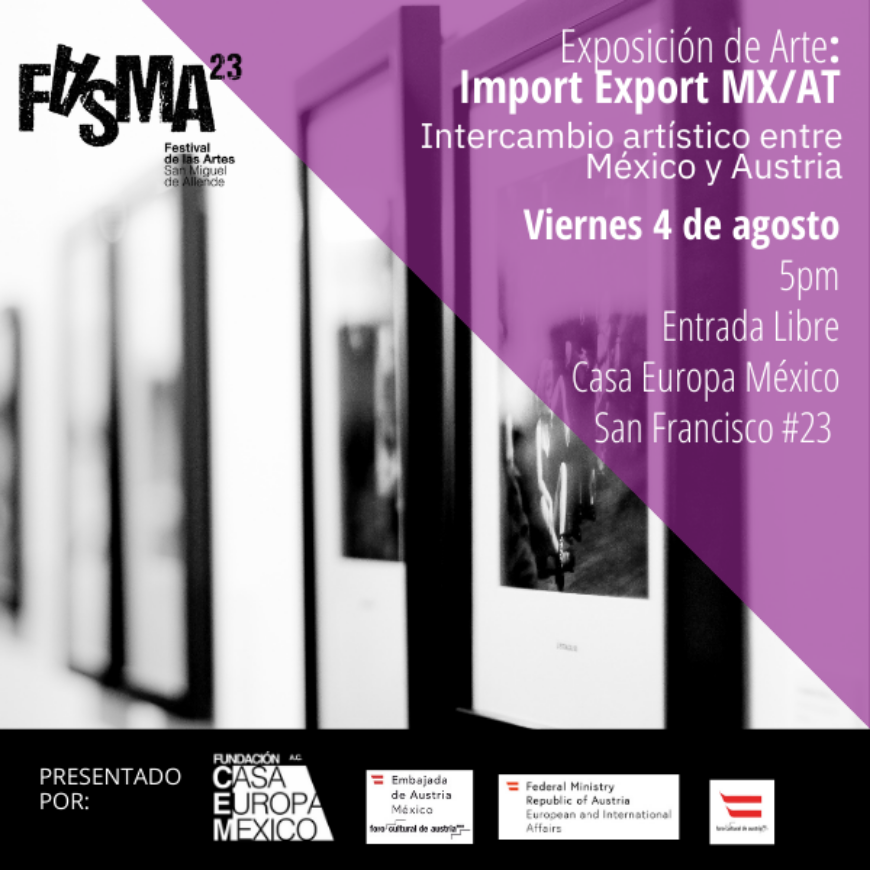 Imagen de "Import Export MX/AT" Intercambio artístico entre México y Austria