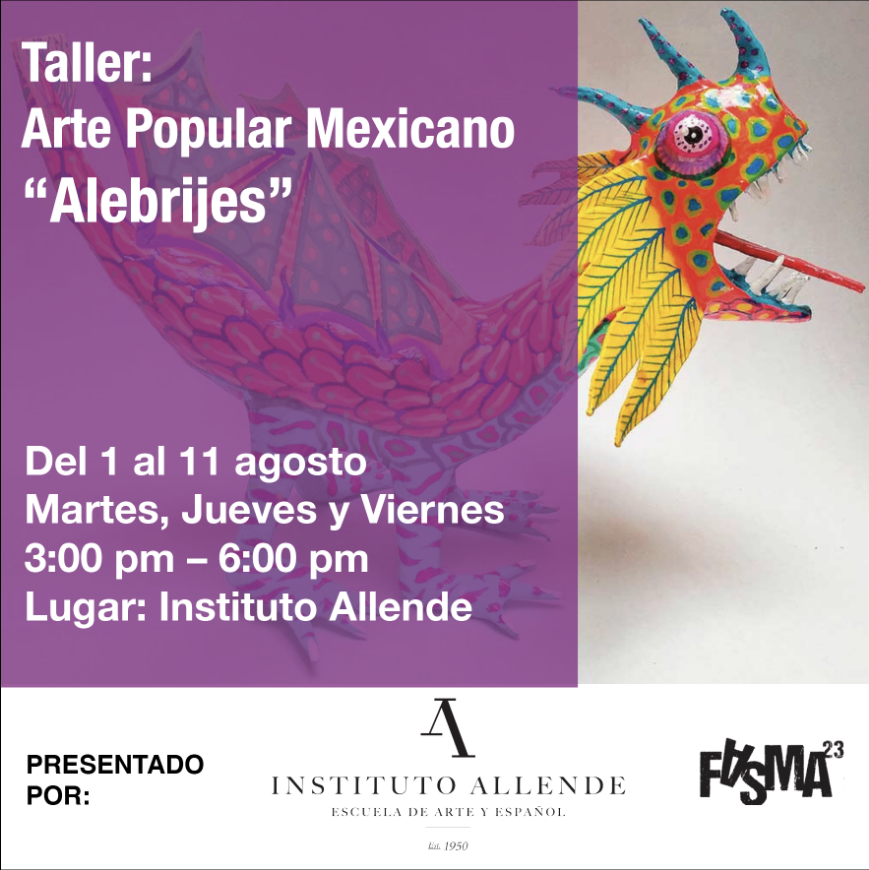 Imagen de Taller: Arte Popular Mexicano "Alebrijes"