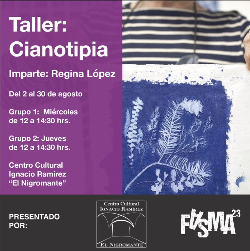 Imagen de Taller:  Cianotipia, Imparte: Regina López