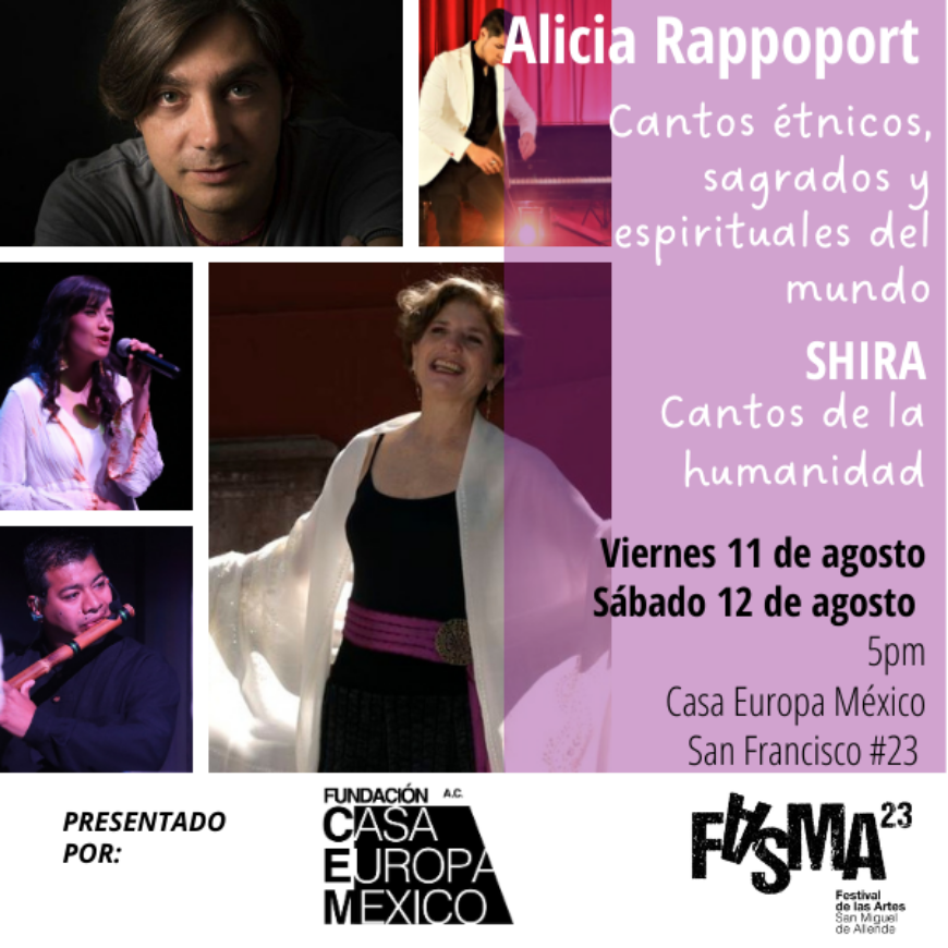 Imagen de Alicia Rappoport: Cantos étnicos, sagrados y espirituales del mundo