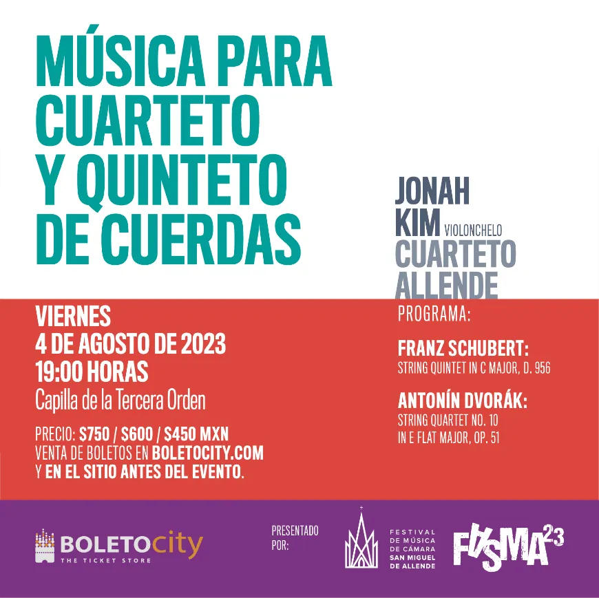 Imagen de JONAH Kim & CUARTETO ALLENDE