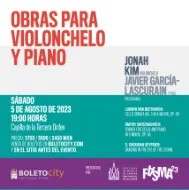 Imagen de JONAH KIM ViOLONCHELO JAVIER GARCÍA- LASCURAIN PANO.