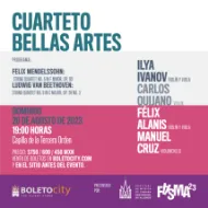 Imagen de CUARTETO BELLAS ARTES (7PM)