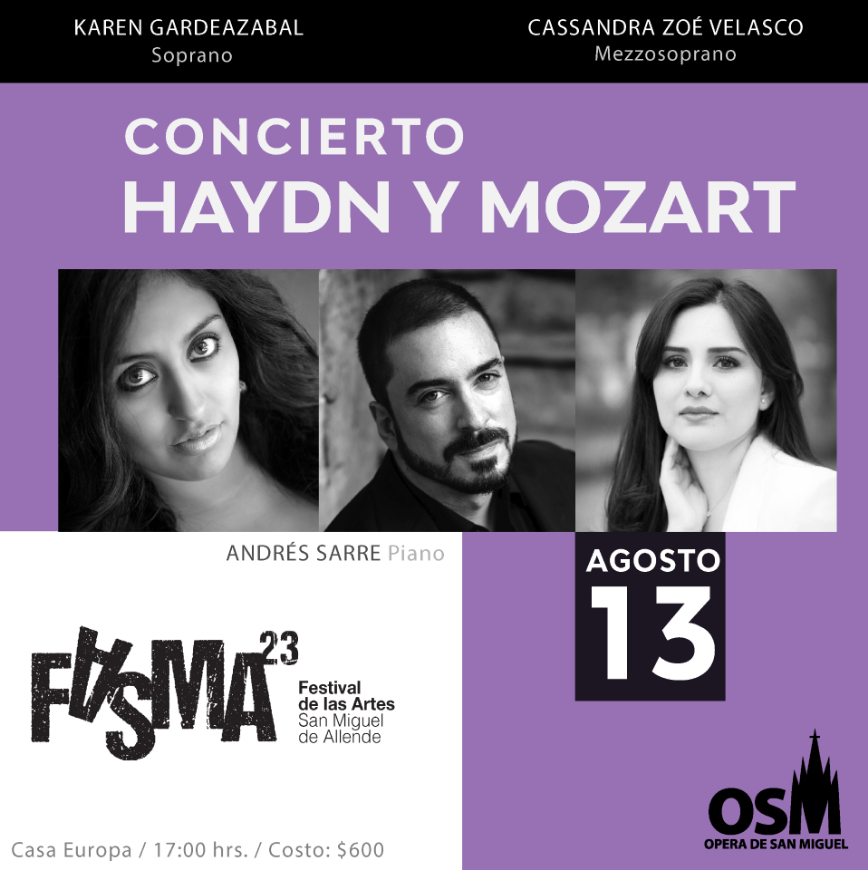 Imagen de Concierto: Arias y duetos de Haydn y Mozart