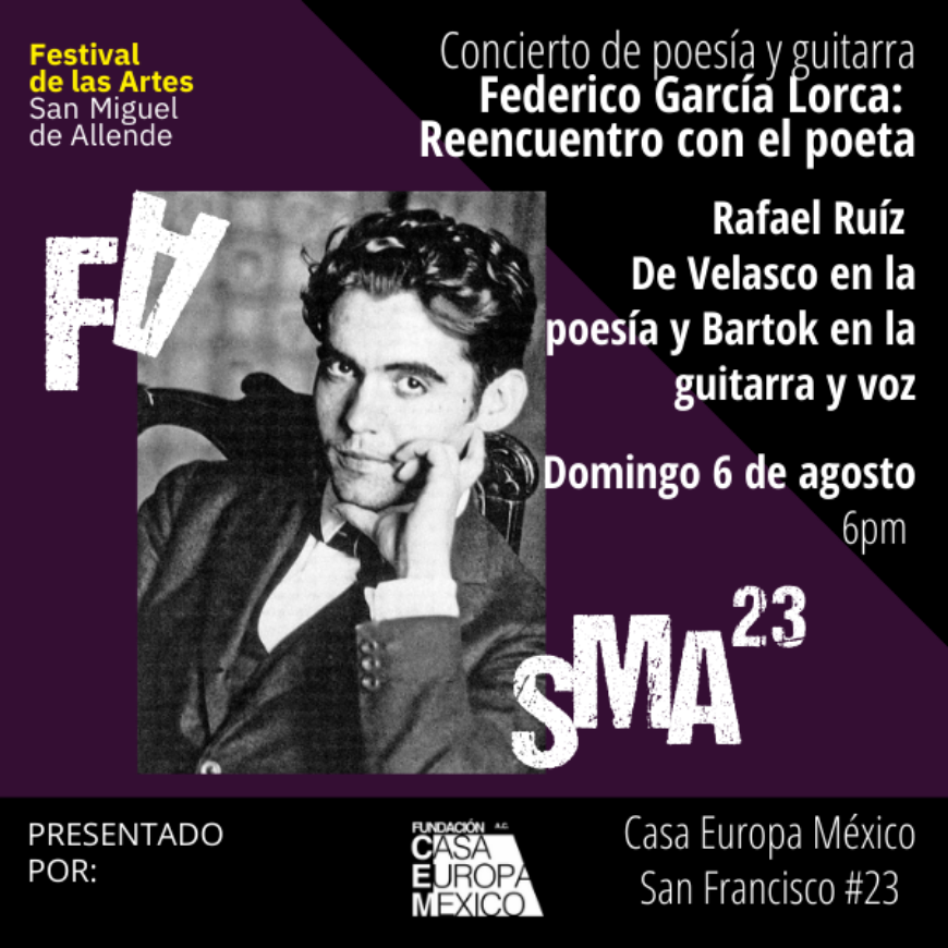 Imagen de Concierto de poesía y guitarra: Federico García Lorca Reencuentro con el poeta