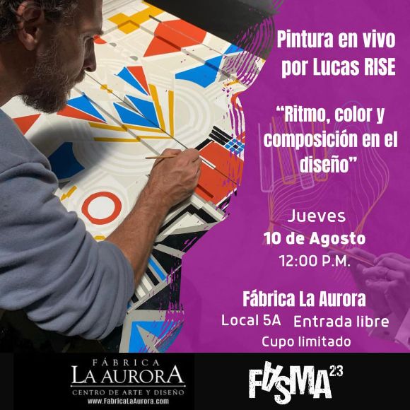 Picture of Conferencia: Artes plásticas. Artista: Lucas Rise