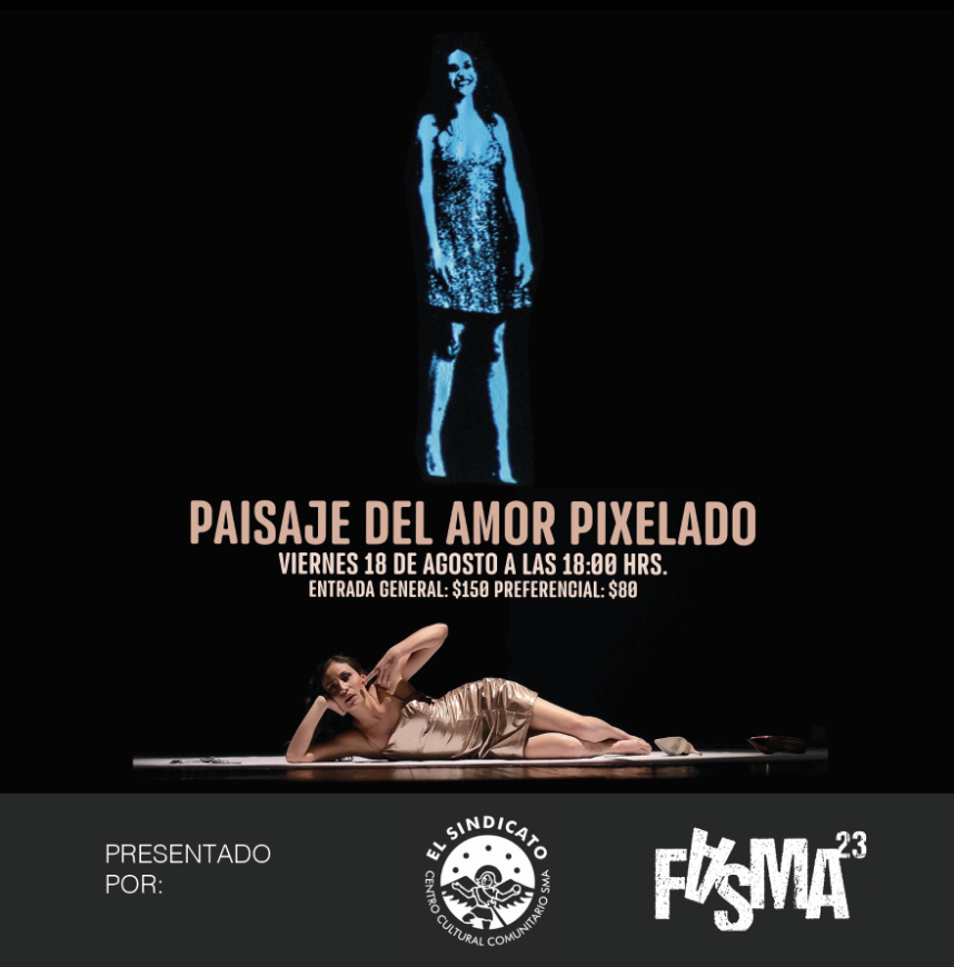 Imagen de Teatro: Paisaje del amor pixelado